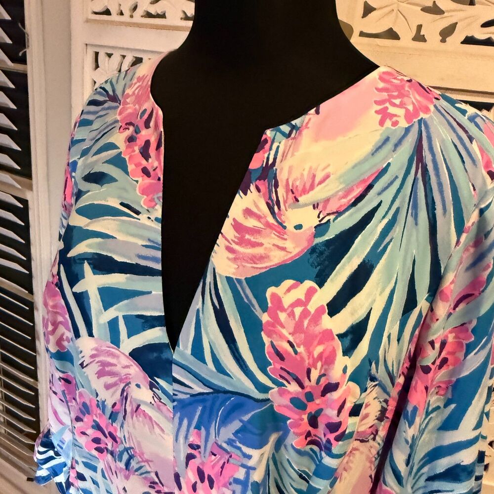 Lilly Pulitzer Dress size Xl Excellent condition Floral - Picture 2 of 5